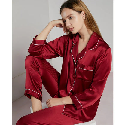 Luxe 100% Zijden Pyjama voor Vrouwen | Vivienne