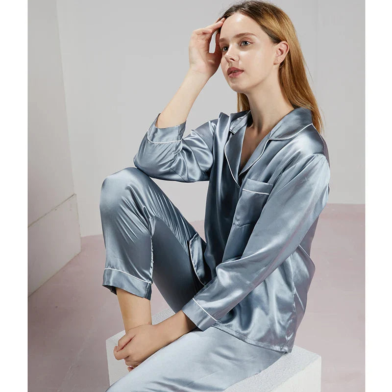 Luxe 100% Zijden Pyjama voor Vrouwen | Vivienne