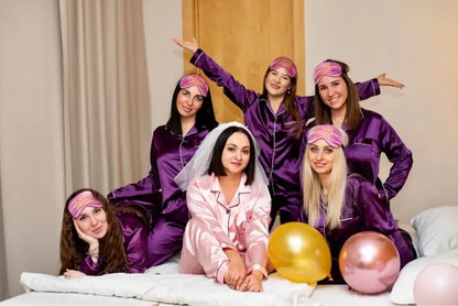 Dames Zijden Satijnen Pyjama | Aurora