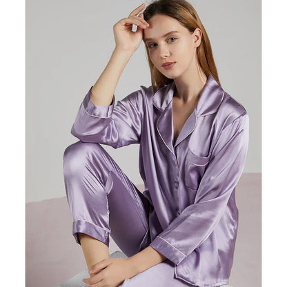 Luxe 100% Zijden Pyjama voor Vrouwen | Vivienne