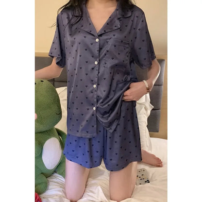 Seraphina | Short-Sleeve Luxurious Pajama Set