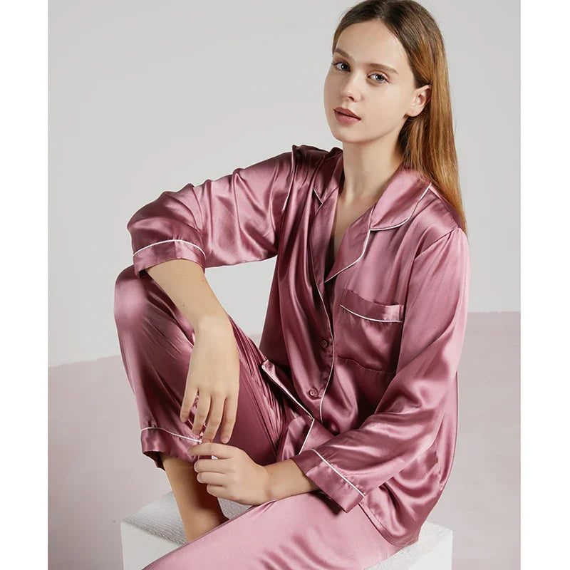 Luxe 100% Zijden Pyjama voor Vrouwen | Vivienne