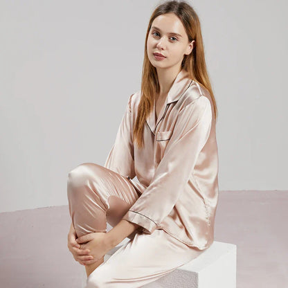 Luxe 100% Zijden Pyjama voor Vrouwen | Vivienne