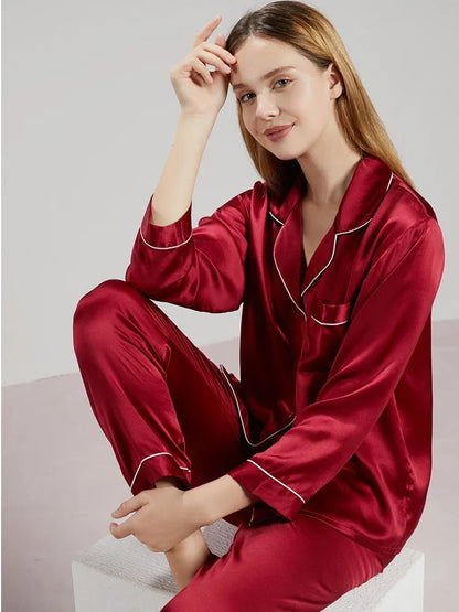 Luxe 100% Zijden Pyjama voor Vrouwen | Vivienne