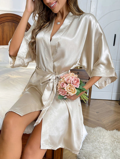 Luxe Satijnen Kimono voor Dames | Isadora