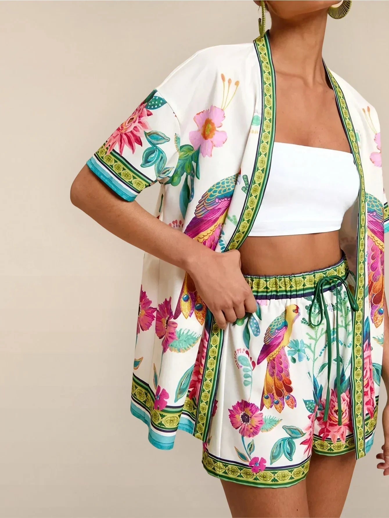 RENATA | Komplet Kimono Casual