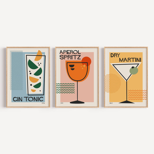 Aperol Spritz Set of 3