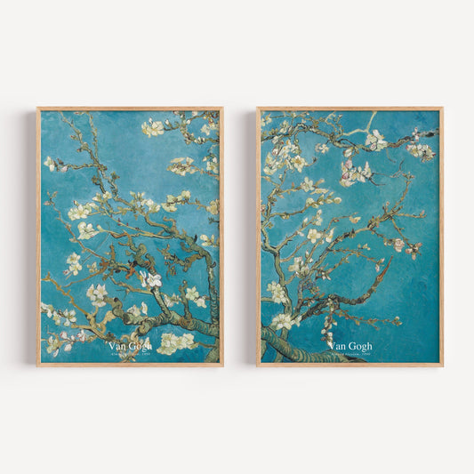 Almond Blossoms Set by Van Gogh