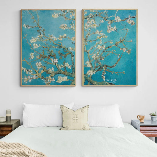 Almond Blossoms Set by Van Gogh