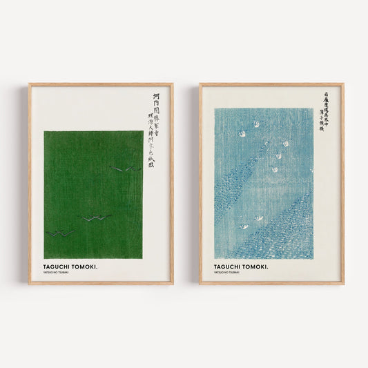 2x Japanese Art Prints | Taguchi Tomoki