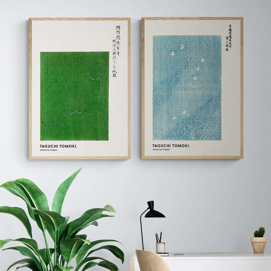 2x Japanese Art Prints | Taguchi Tomoki