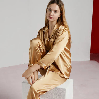 Luxe 100% Zijden Pyjama voor Vrouwen | Vivienne