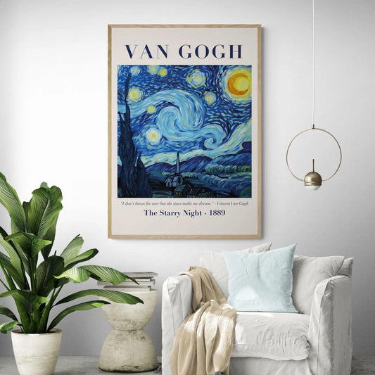 The Starry Night by Vincent van Gogh