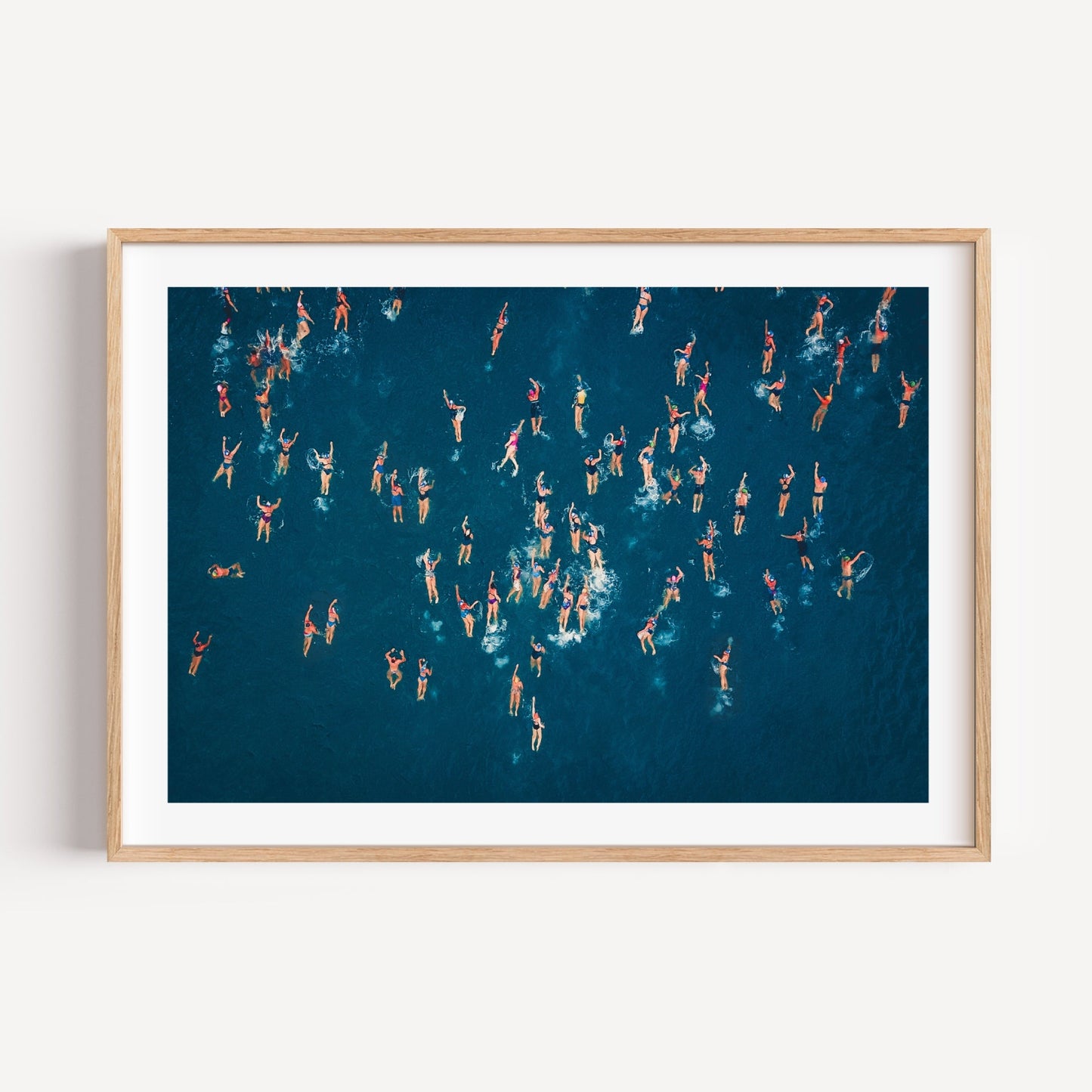 The Swimmers - White Border