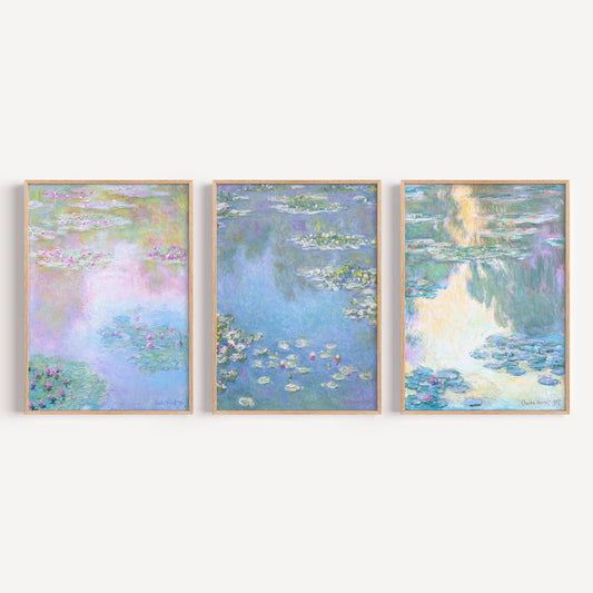 3x Exhibitions by Claude Monet