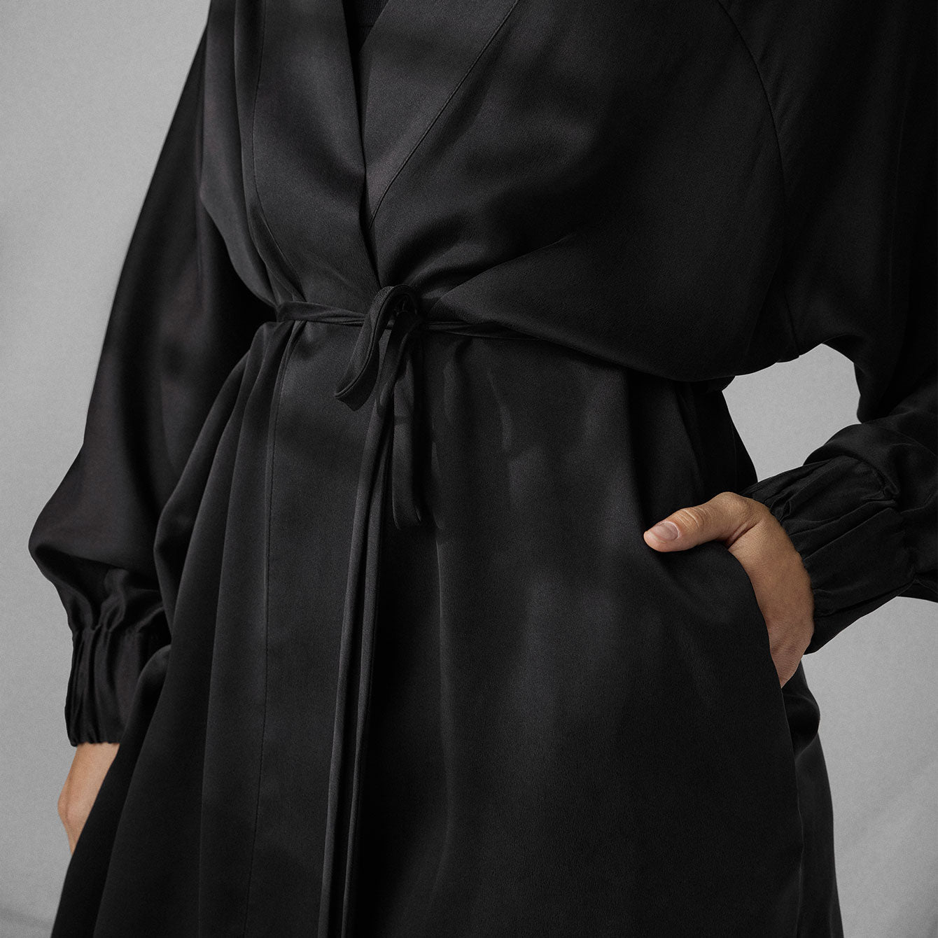 Washable Silk Robe