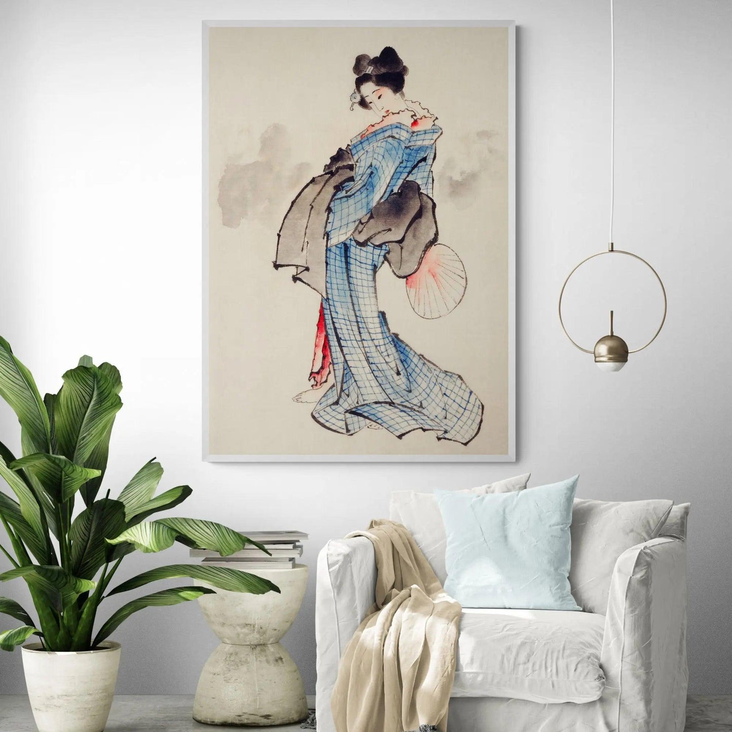 Vrouw by Katsushika Hokusai