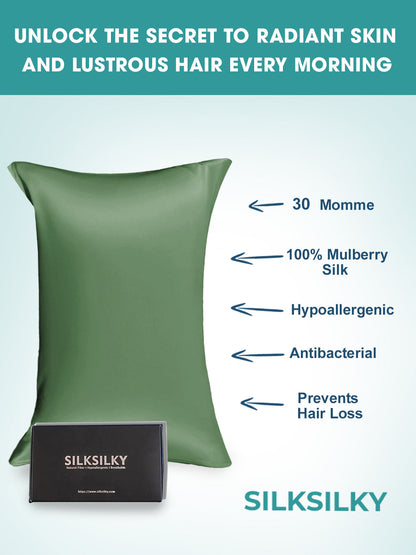 30Momme Luxurious 100% Silk Pillowcase - Envelope