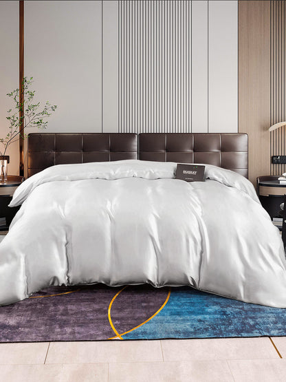 22Momme Mulberry Silk Seamless Duvet Cover