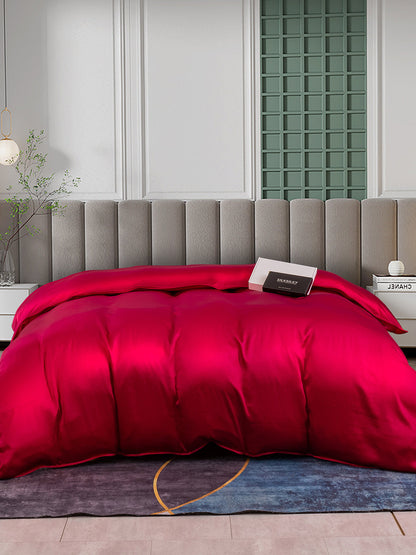 25Momme Mulberry Silk Seamless Duvet Cover (WITHOUT PILLOWCASES)