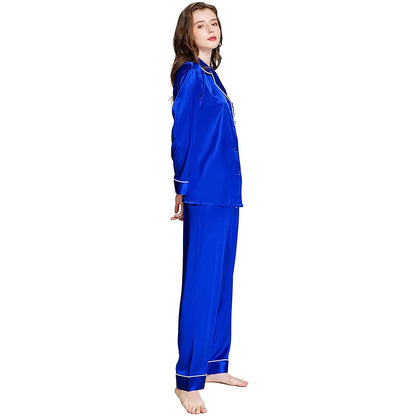 Affordable Women's Silk Pajamas Set – Button-Down Mulberry Silk Sleepwear