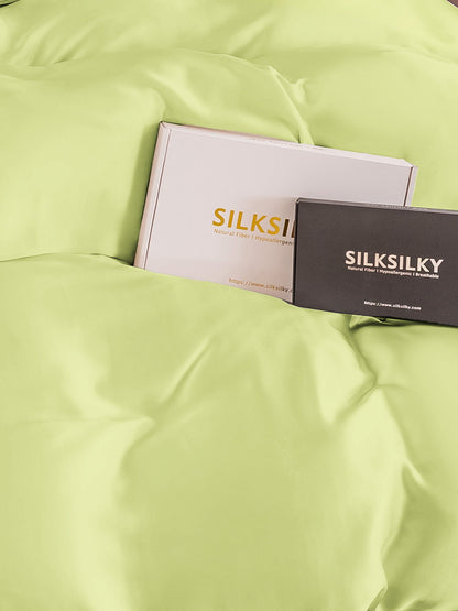 19Momme Mulberry Silk Seamless Duvet Cover