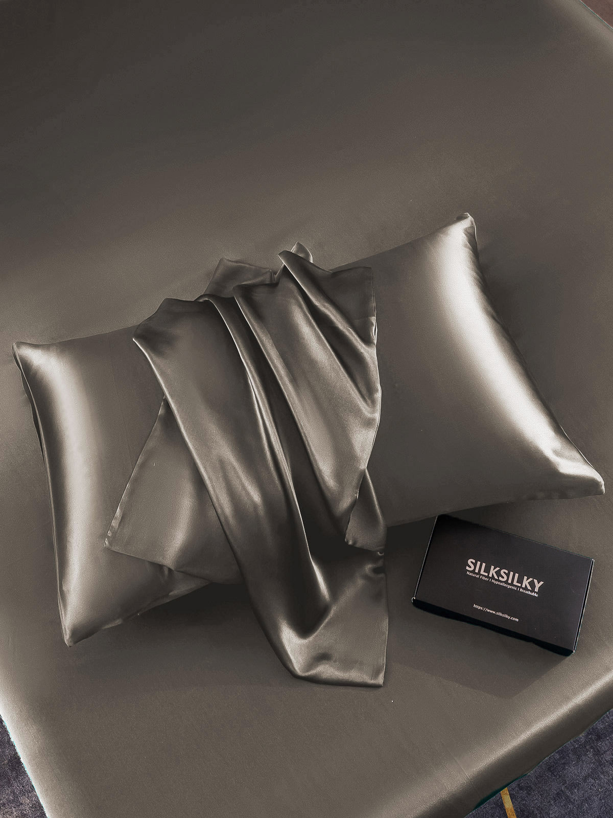 30Momme Luxurious 100% Silk Pillowcase - Hidden Zipper