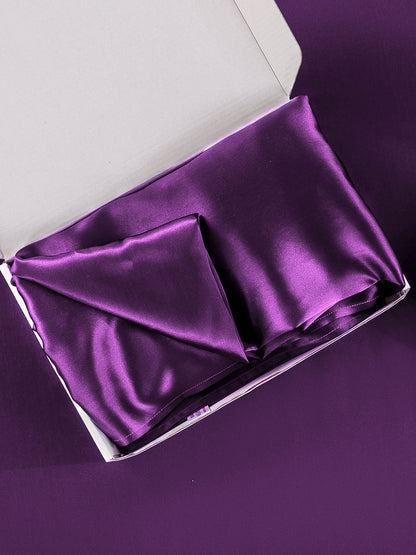 100% Mulberry Silk Pillowcase - Hidden Zipper