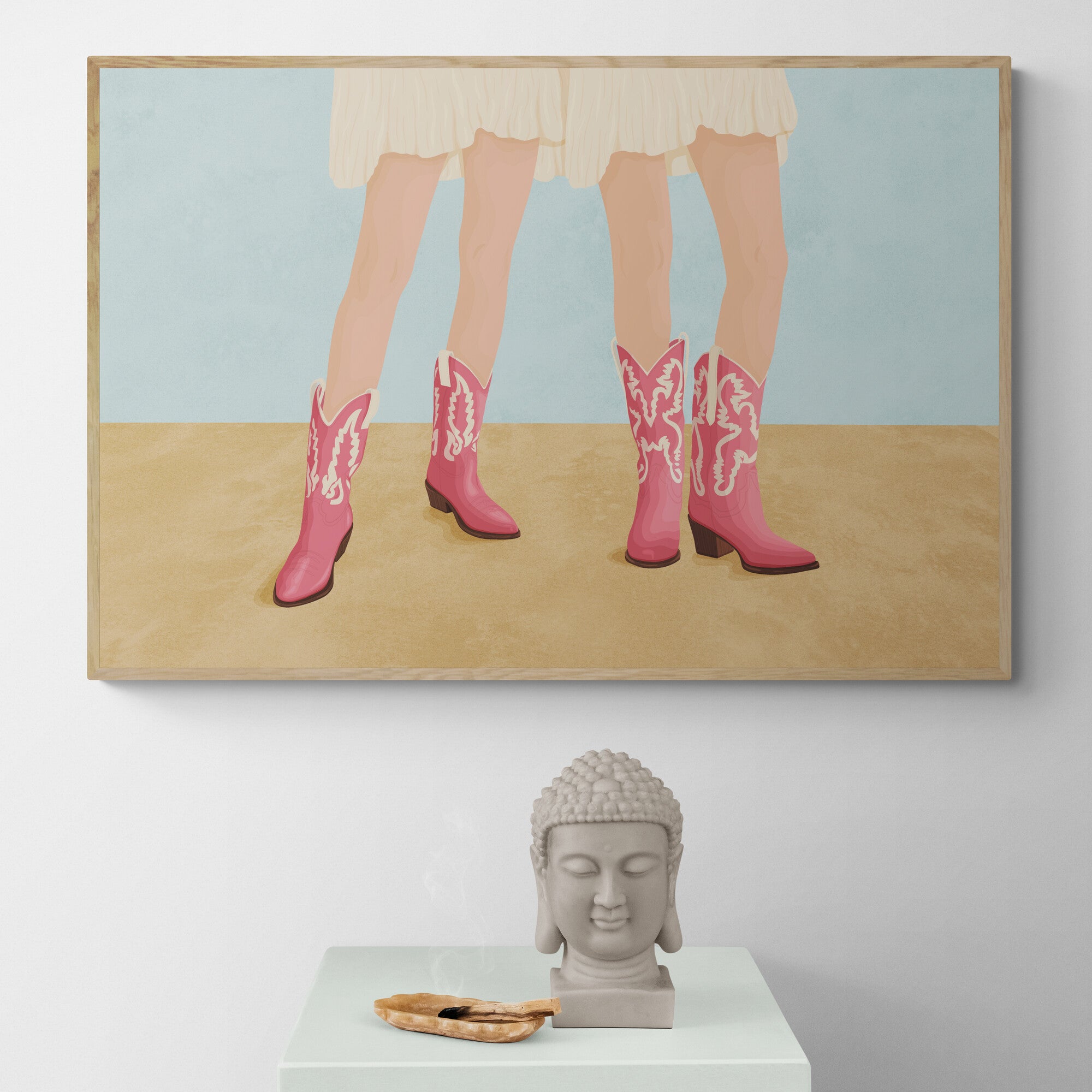 The Cowgirls Art Print