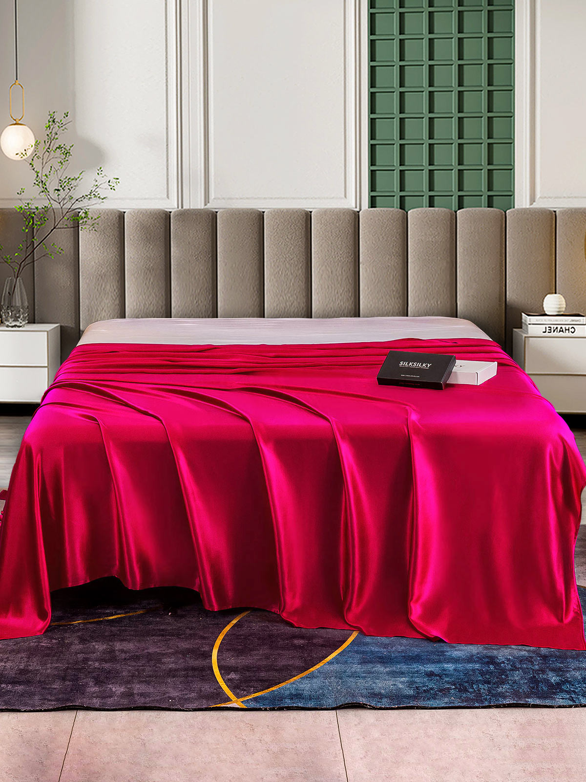 25Momme Mulberry Silk Seamless Flat Sheet