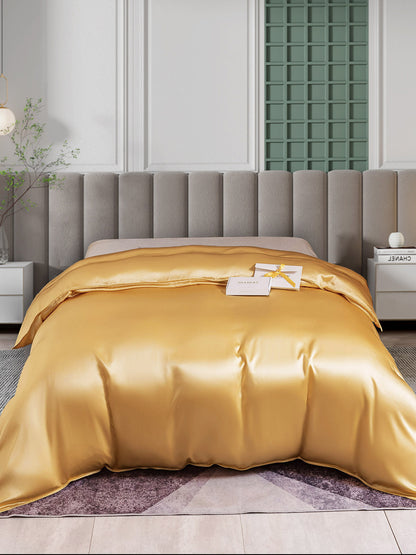 25Momme Mulberry Silk Seamless Duvet Cover (WITHOUT PILLOWCASES)