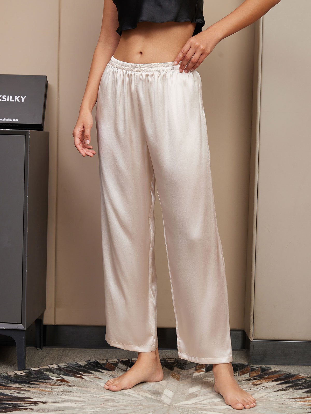 Pure Silk Classic Women's Sleep Pants