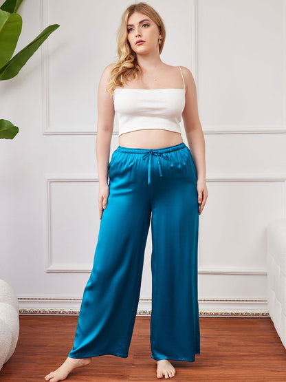 Pure Silk Plus Size Casual Women’s Pants