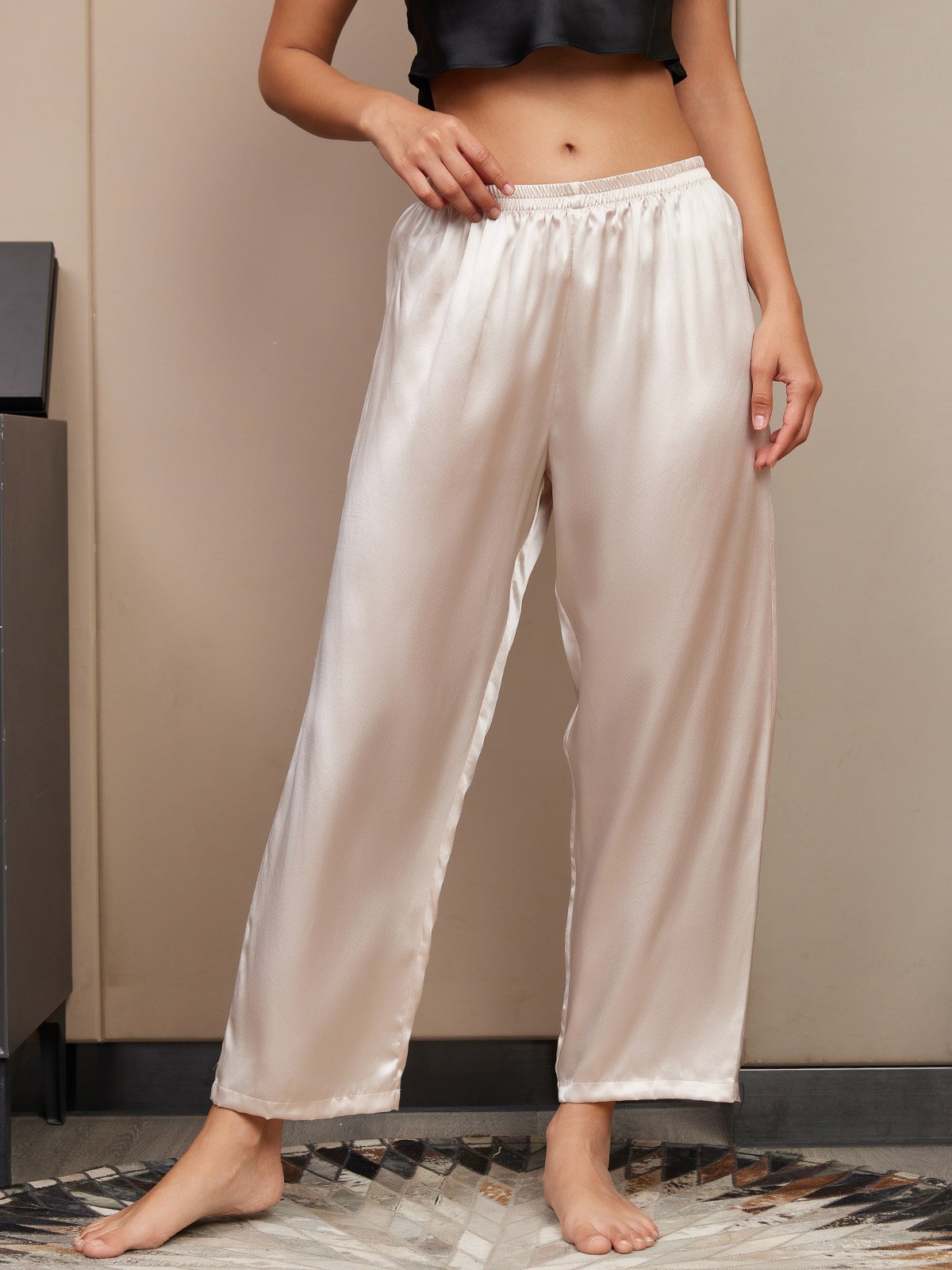 Pure Silk Classic Women's Sleep Pants