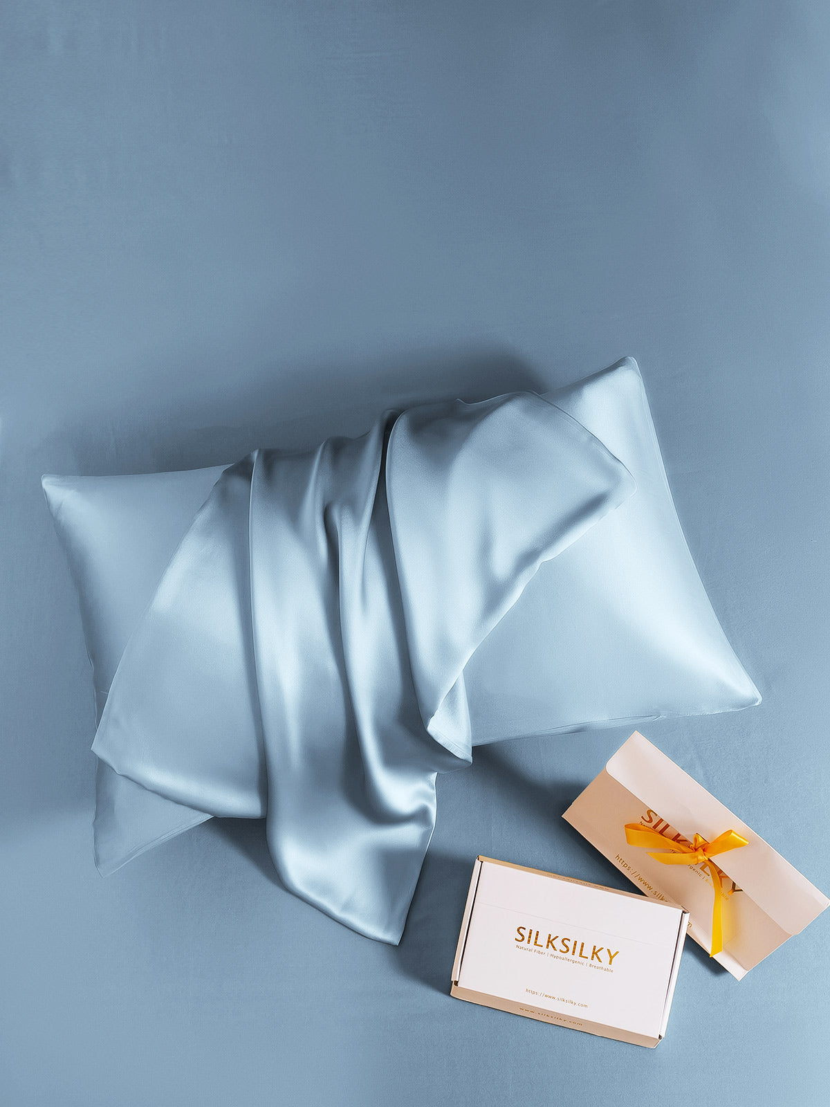 100% Mulberry Silk Pillowcase with Envelope Closure