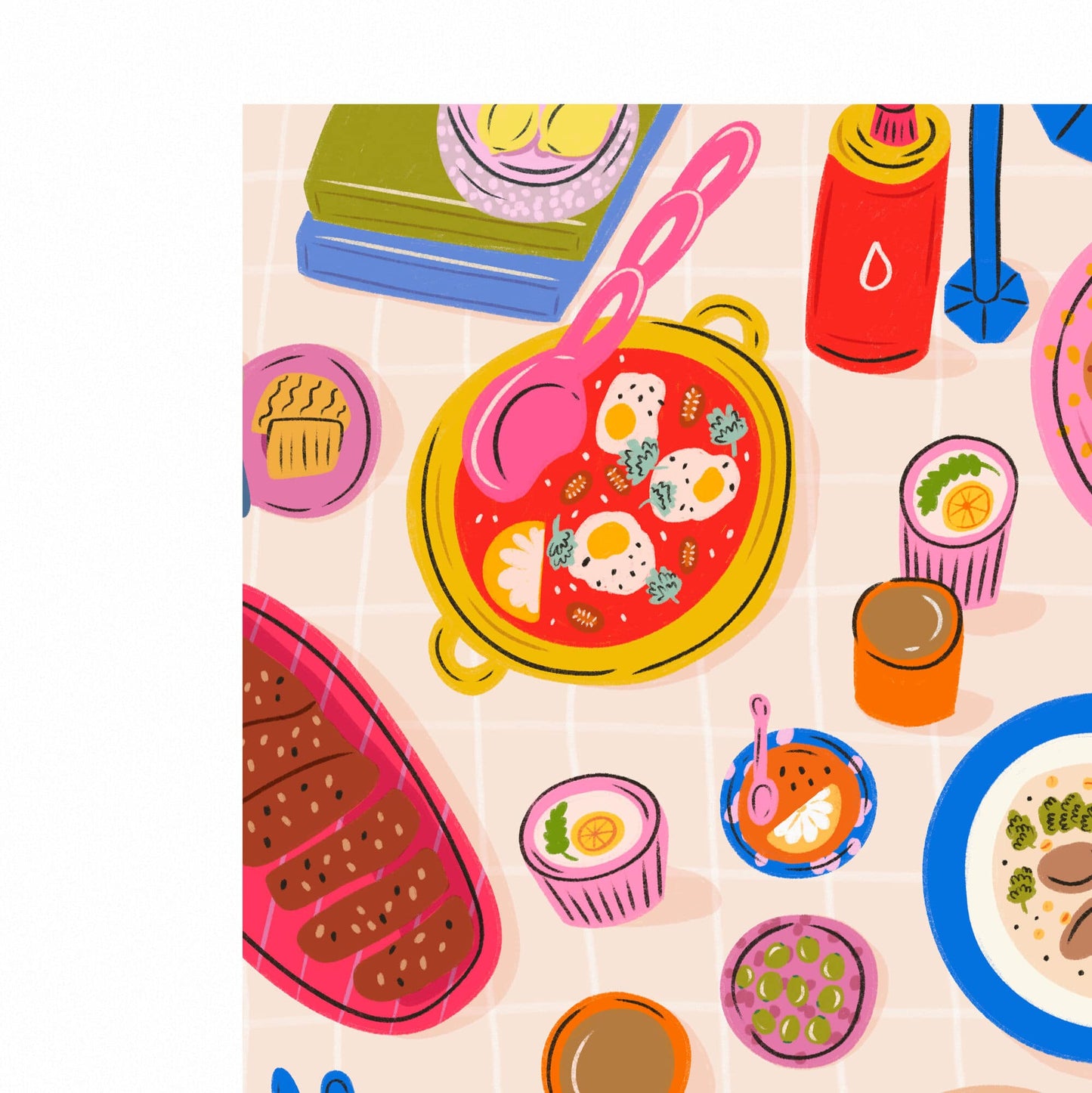 A Colourful Platter by Kartika Paramita