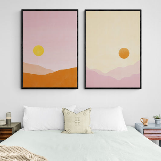 Sunset Pastel Set by Elena Ristova