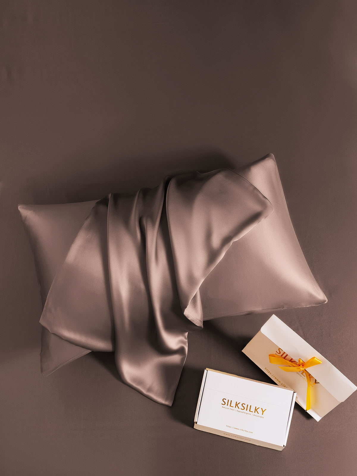 100% Mulberry Silk Pillowcase with Envelope Closure