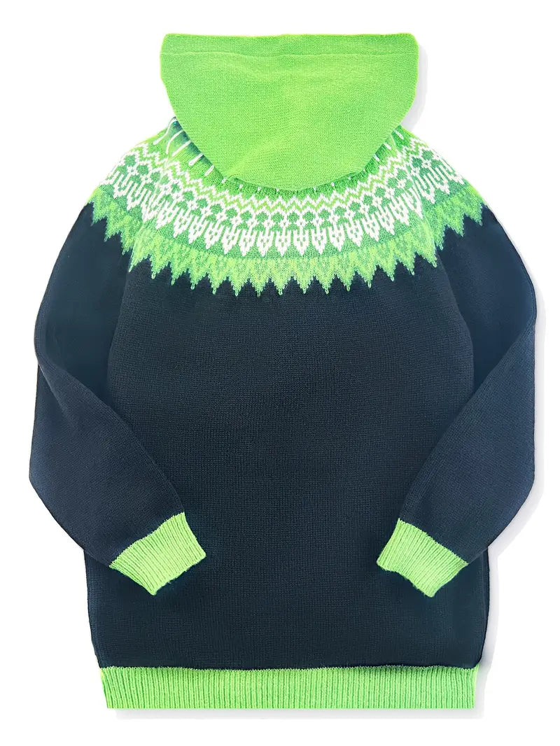 Regina™ | Klasyczny kardigan z kapturem