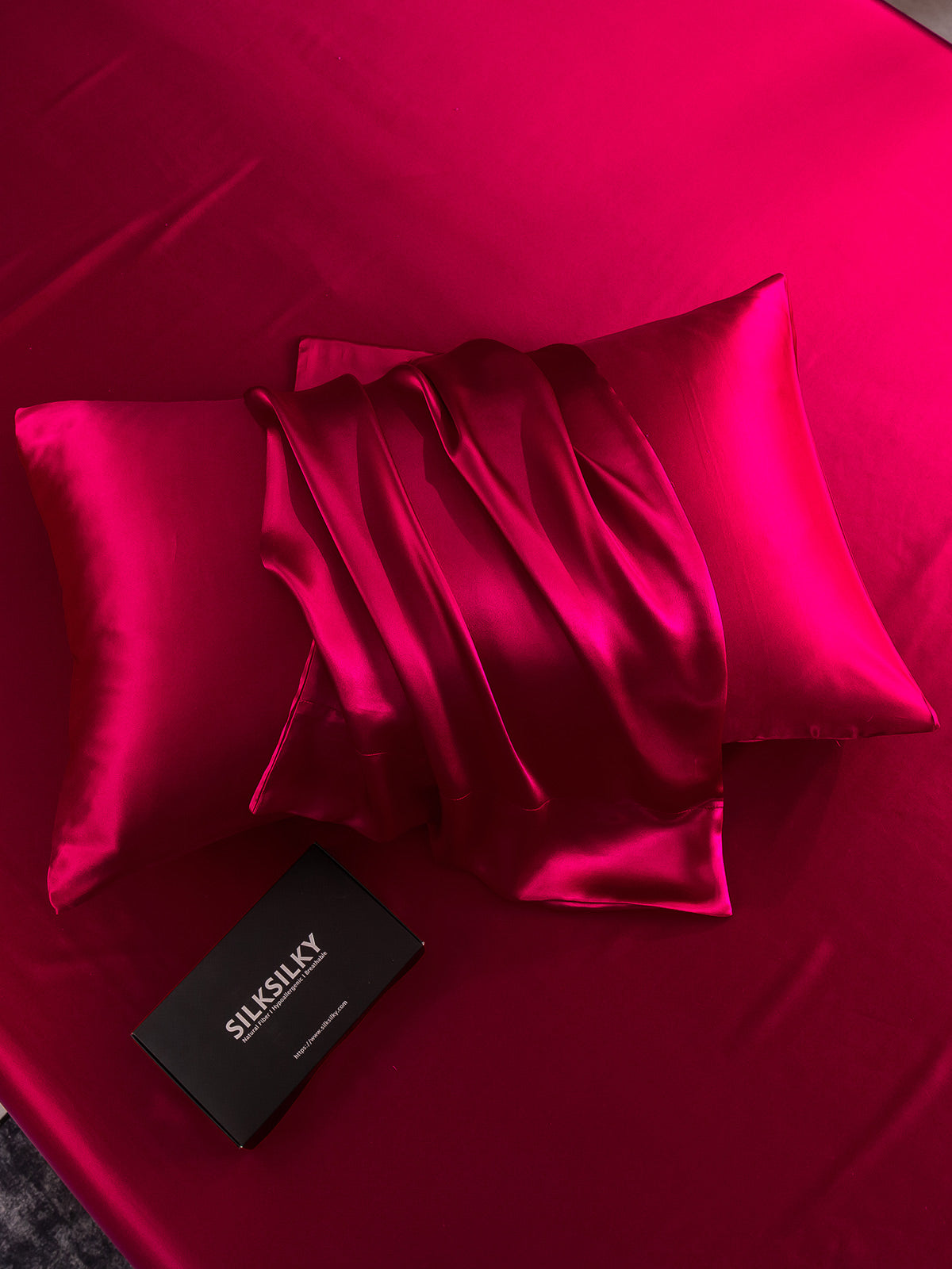 100% Mulberry Silk Pillowcase with Envelope Closure