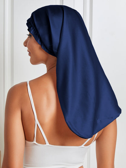 Elegant Night Silk Bonnet Sleep Cap