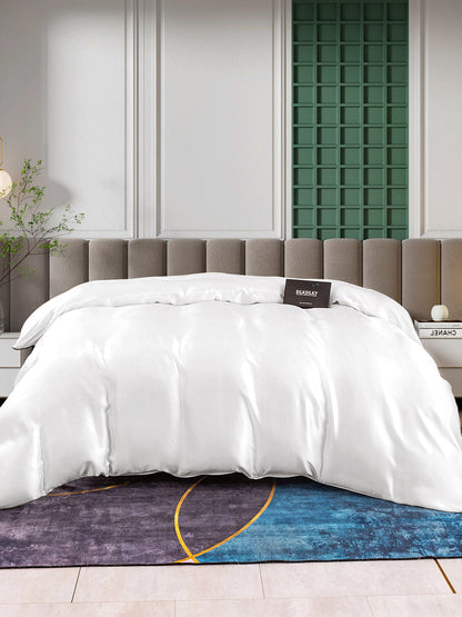 25Momme Mulberry Silk Seamless Duvet Cover (WITHOUT PILLOWCASES)