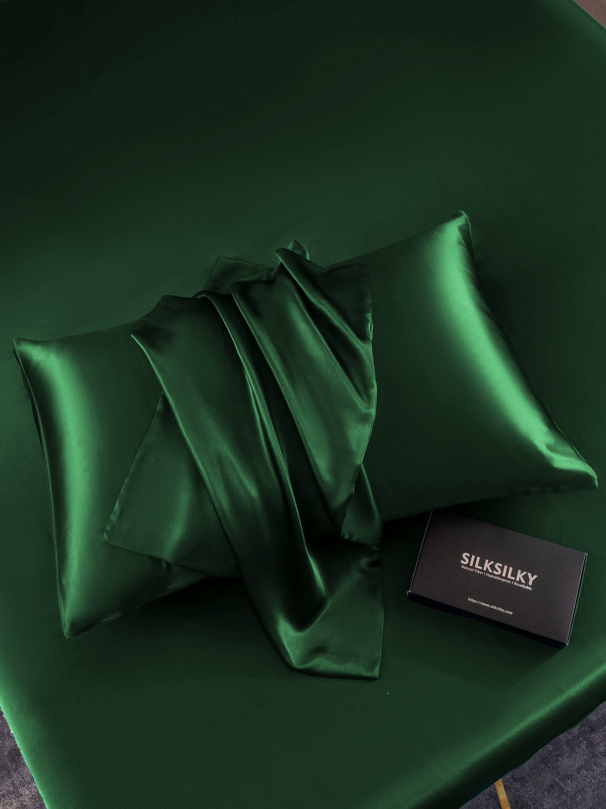 100% Mulberry Silk Pillowcase - Hidden Zipper