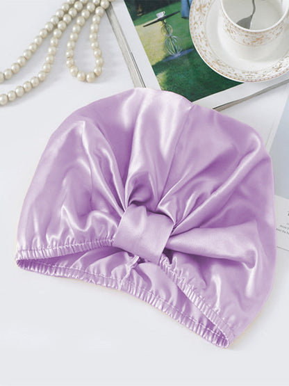 Pure Silk Night Turban Sleep Cap