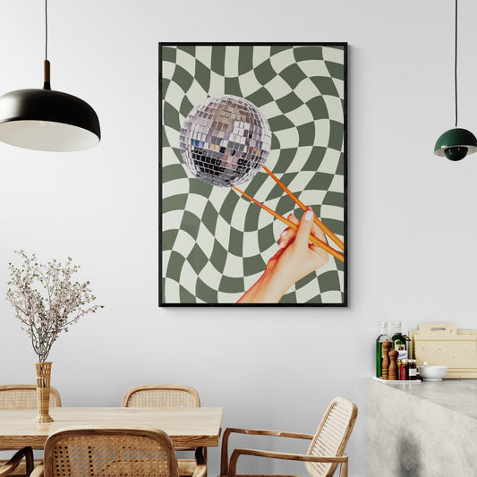 Disco Party Art Print by Salty Biche