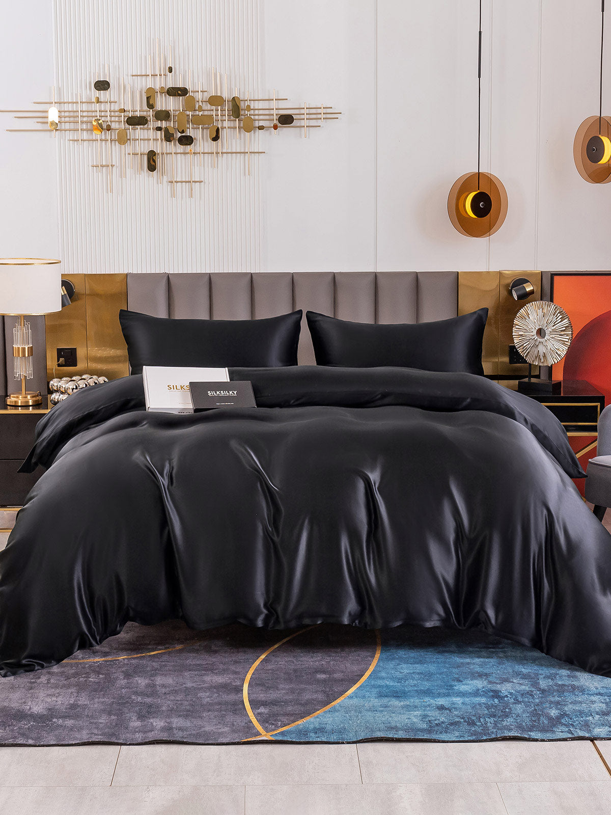 22Momme Mulberry Silk Seamless Duvet Cover