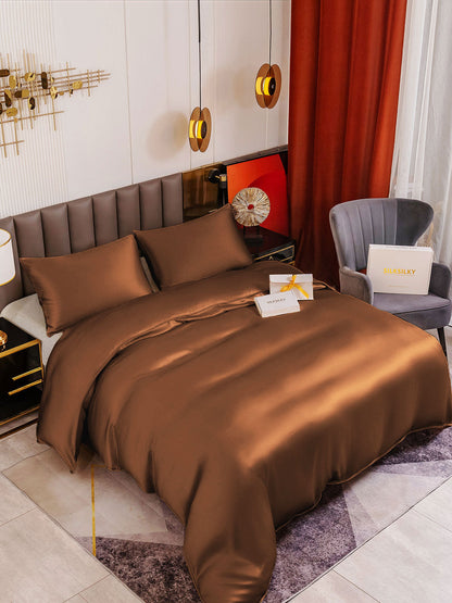 22Momme Mulberry Silk Seamless Duvet Cover