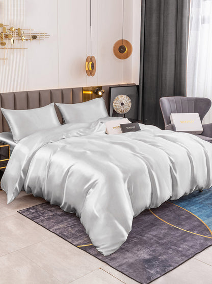 22Momme Mulberry Silk Seamless Duvet Cover