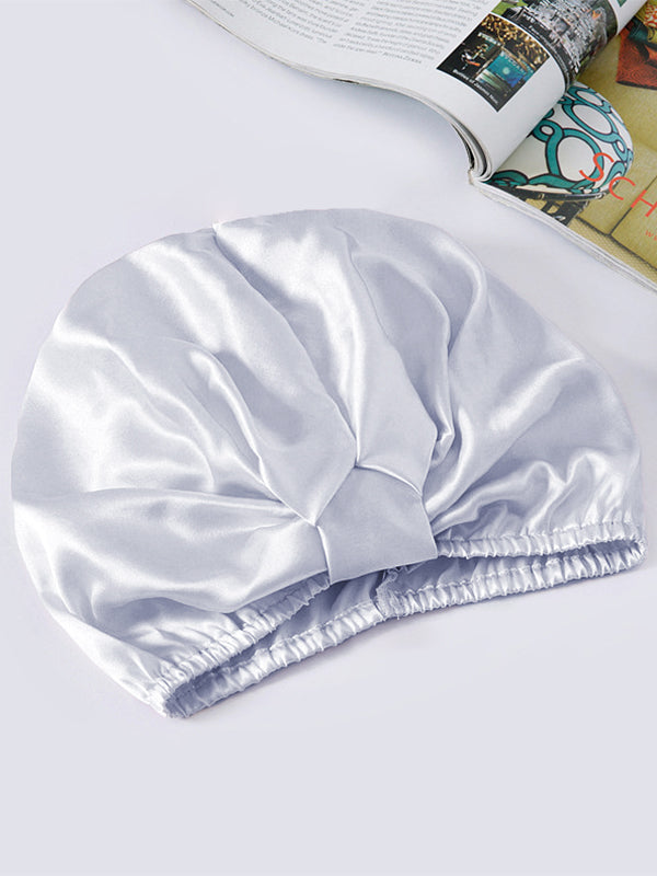 Pure Silk Night Turban Sleep Cap