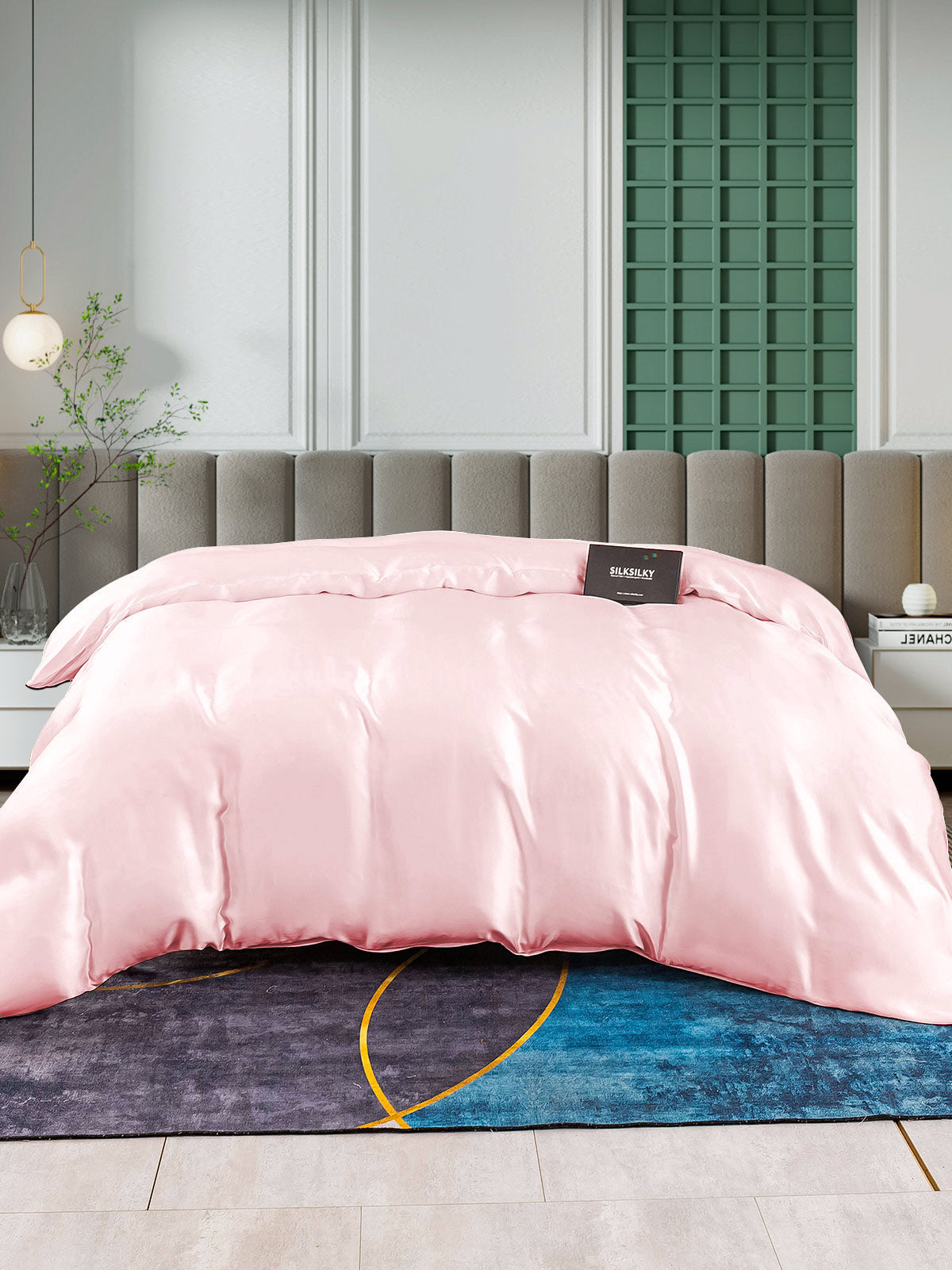 25Momme Mulberry Silk Seamless Duvet Cover (WITHOUT PILLOWCASES)